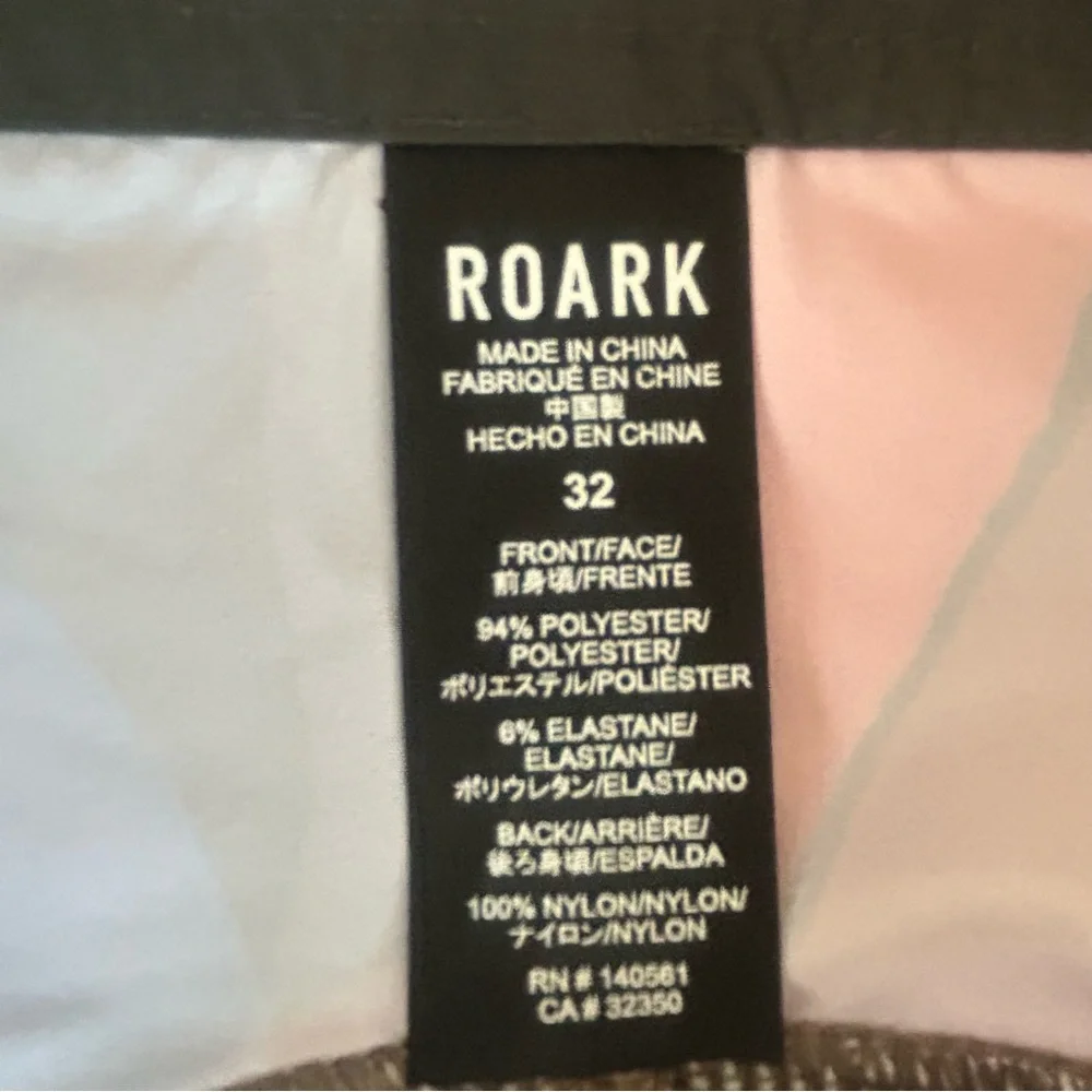 Roark Boatman Board Shorts Mens 32 Surf Swim Trunks Multicolor RB399 NWT NEW